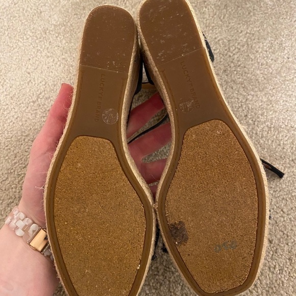 LUCKY Brand Navy Wedges - Picture 10 of 11